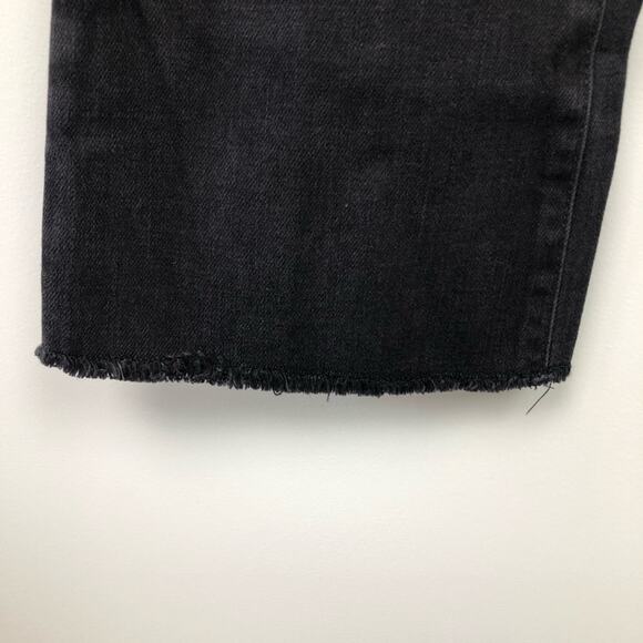 Tory Burch Cat’s Meow Black Flare Denim Jeans 23 - Picture 10 of 12